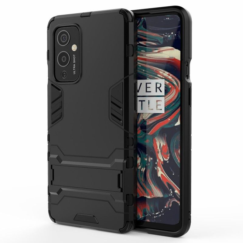 Etui OnePlus 9 Czerwony Czarny Ultra Odporny Z Podpórką