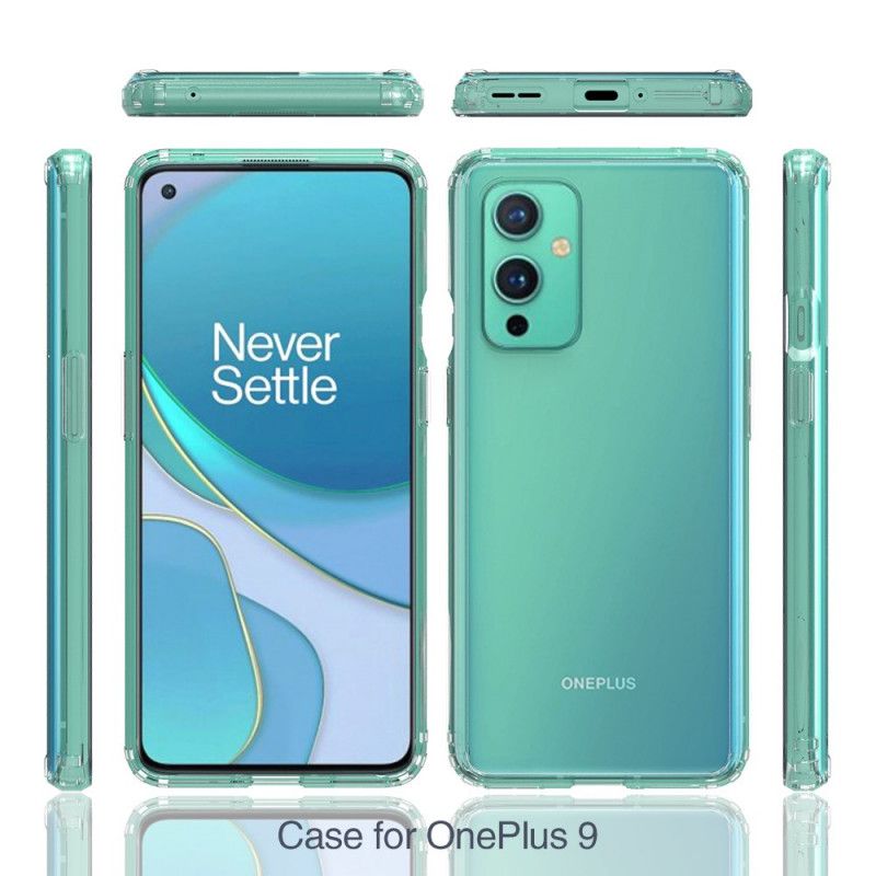 Futerały OnePlus 9 Etui na Telefon Przezroczysta Konstrukcja Hybrydowa