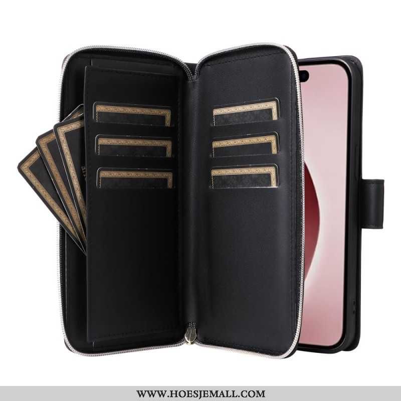 Etui Folio Do iPhone 16 Pro 9 Etui Na Karty I Smycz