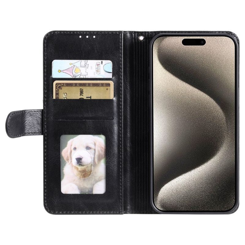 Etui Folio iPhone 16 Pro 6 Posiadaczy Kart Etui Ochronne