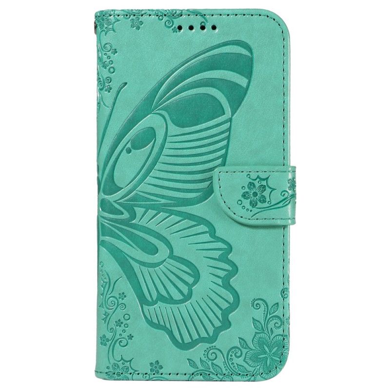 Etui Folio iPhone 16 Pro Graficzny Motyl