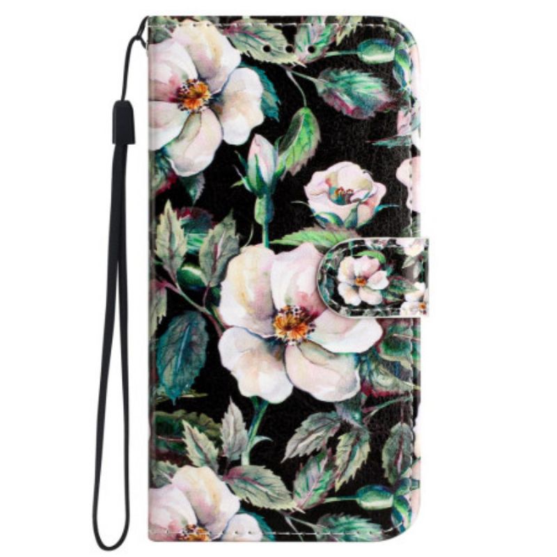 Etui Folio iPhone 16 Pro Magnolie Paskowe Etui Ochronne