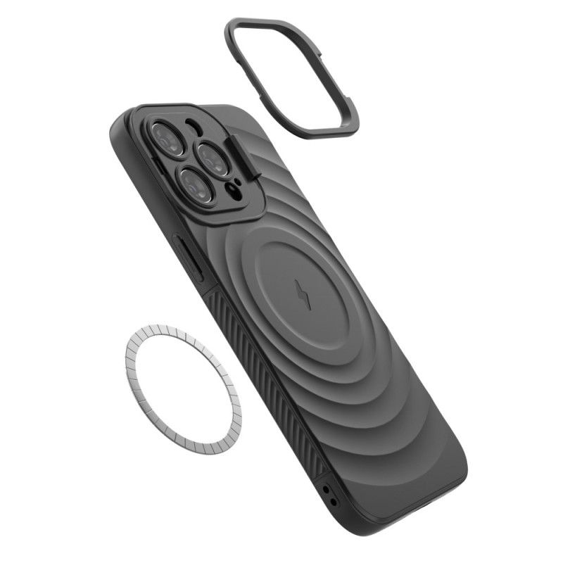 Etui iPhone 16 Pro Magnetyczna Falista Tekstura