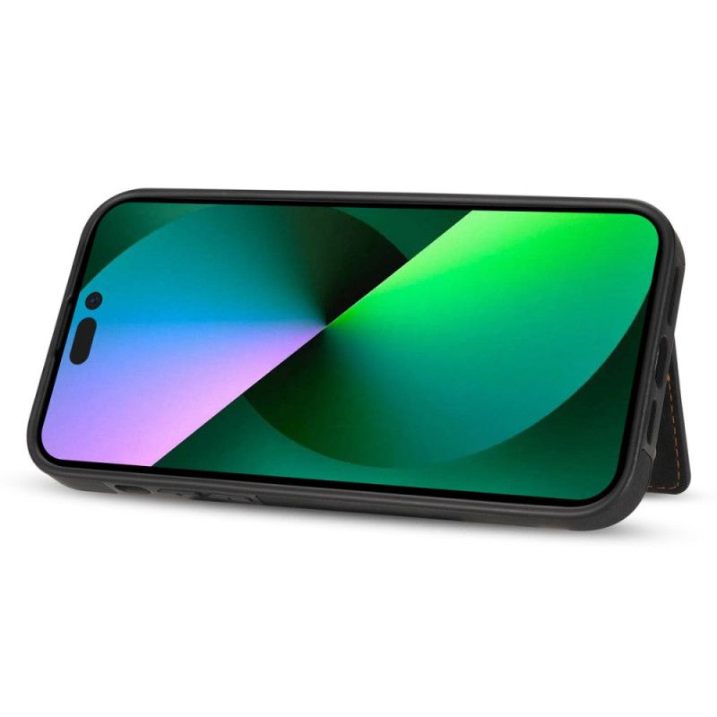 Etui iPhone 16 Pro Etui Na Karty Ze Wzorem Geometrycznym