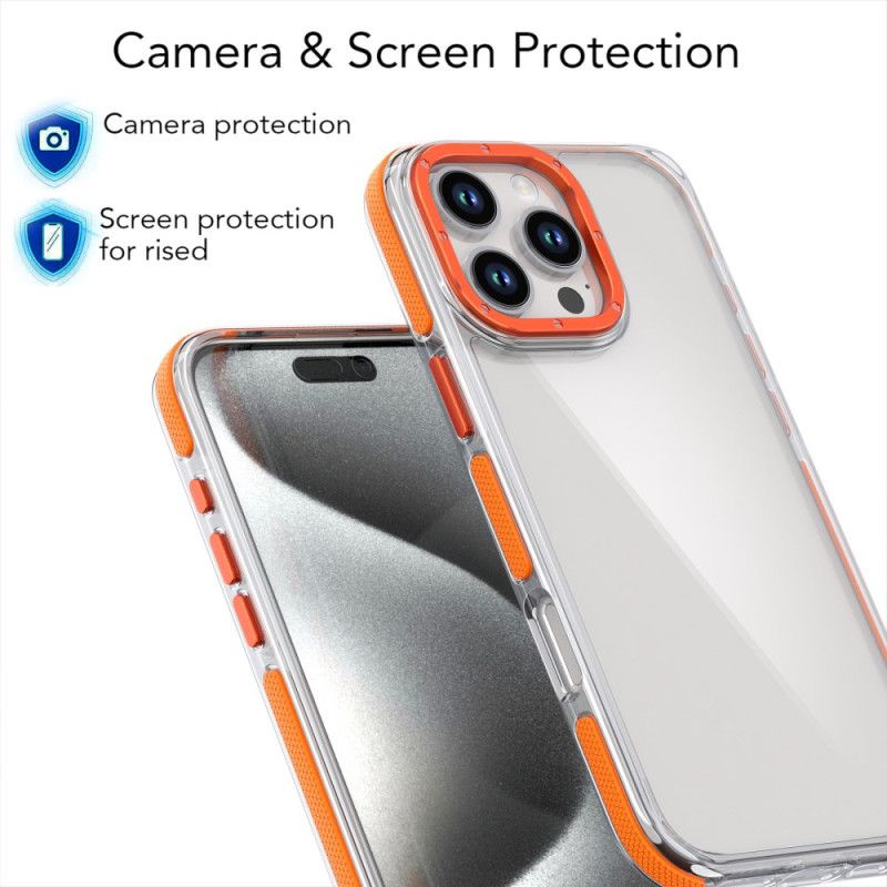 Etui iPhone 16 Pro Przezroczysta Ochrona Przed Upadkiem Etui Ochronne