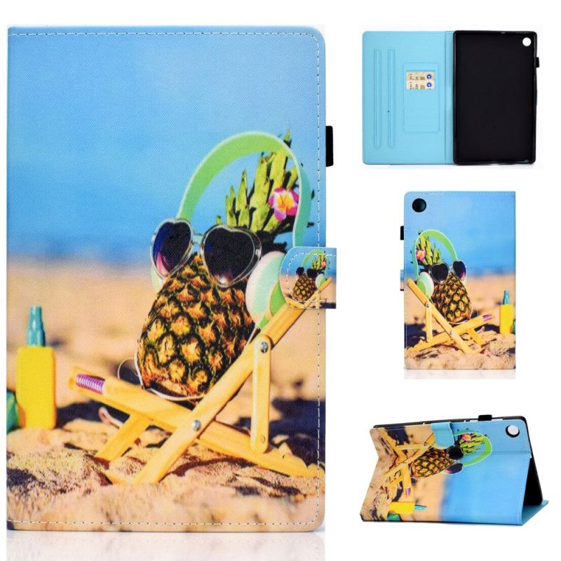 Etui Folio Huawei MatePad T 8 Ananas Plażowy