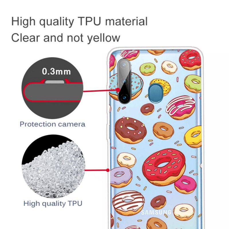 Etui Samsung Galaxy M11 Pączki Miłości