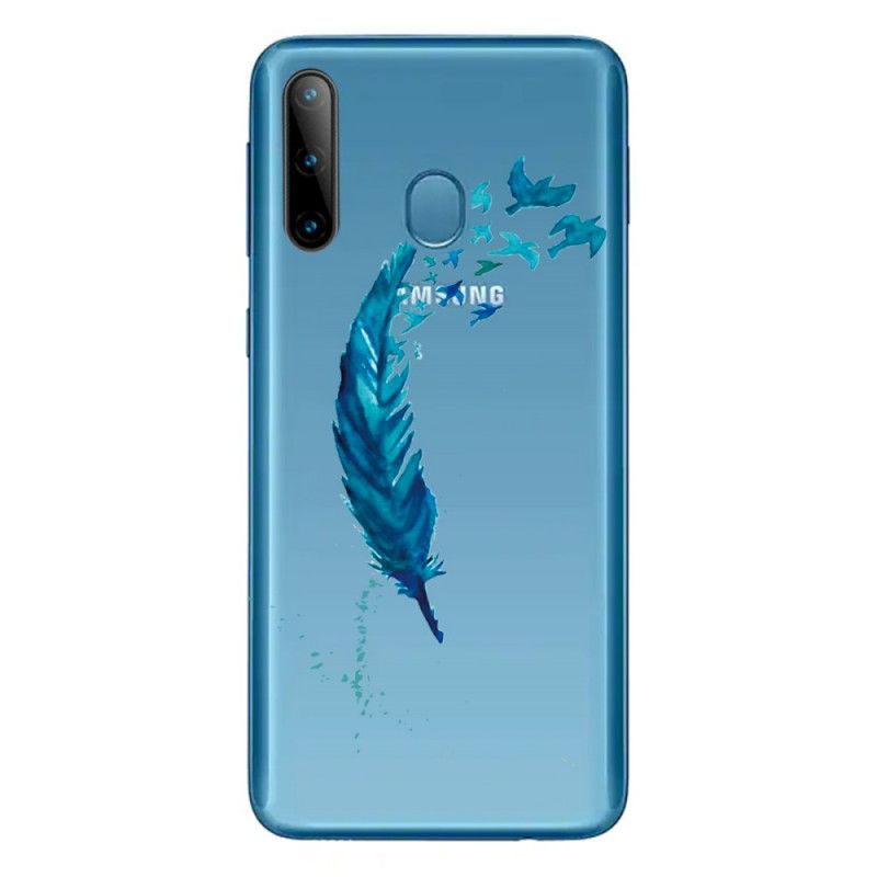 Etui Samsung Galaxy M11 Piękne Pióro