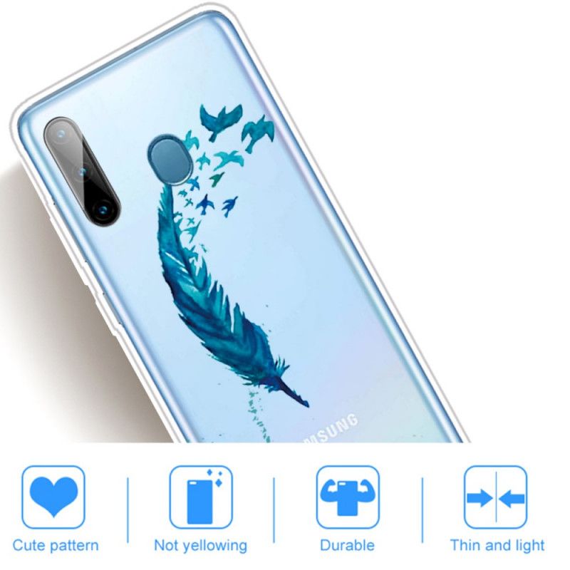 Etui Samsung Galaxy M11 Piękne Pióro