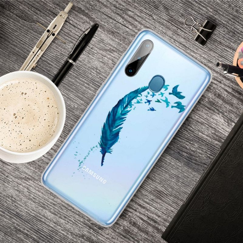 Etui Samsung Galaxy M11 Piękne Pióro