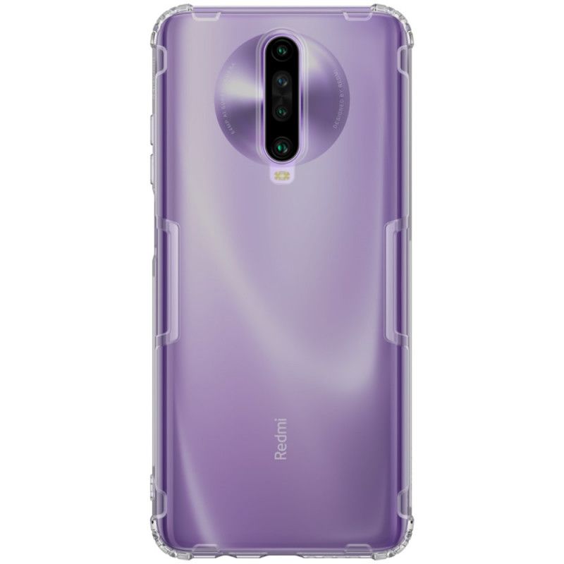 Futerały Xiaomi Redmi K30 Przezroczysty Szary Etui na Telefon Wzmocniony Przezroczysty Nillkin