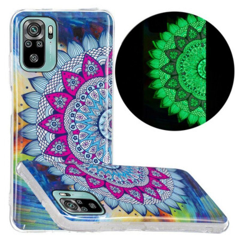 Etui do Poco M5s Fluorescencyjna Kolorowa Mandala