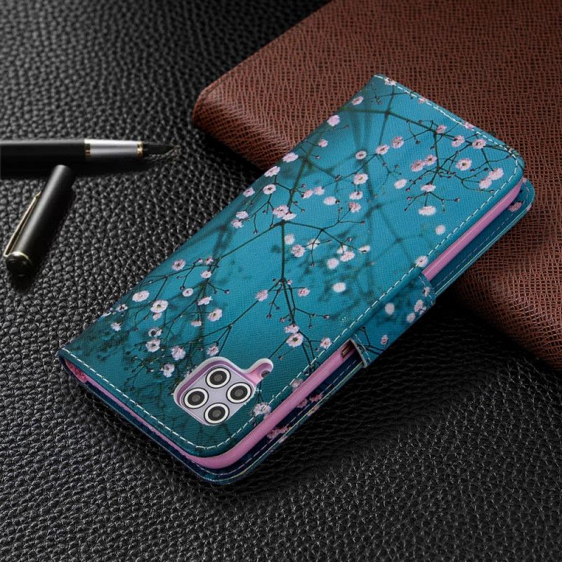 Etui Folio Huawei P40 Lite Kwitnące Drzewo