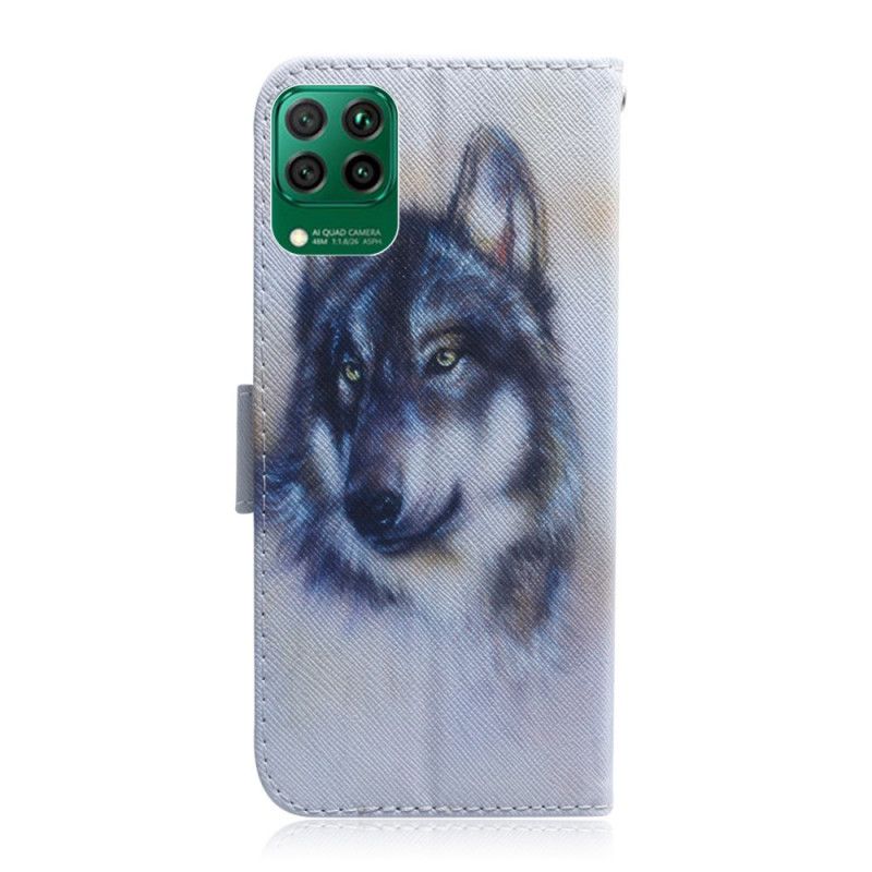 Etui Folio Huawei P40 Lite Psie Spojrzenie