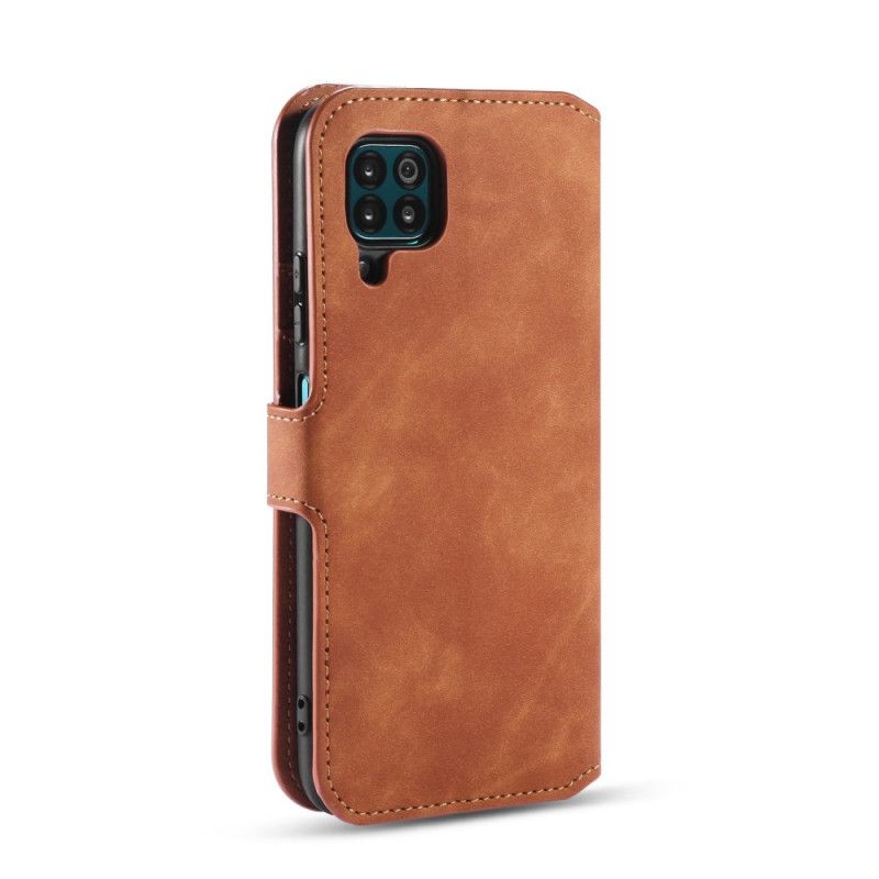 Etui Folio Huawei P40 Lite Szary Czarny Retro Dg.Ming Etui Ochronne