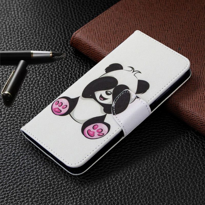 Etui Folio Huawei P40 Lite Zabawna Panda