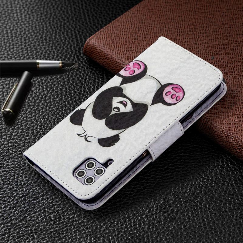 Etui Folio Huawei P40 Lite Zabawna Panda