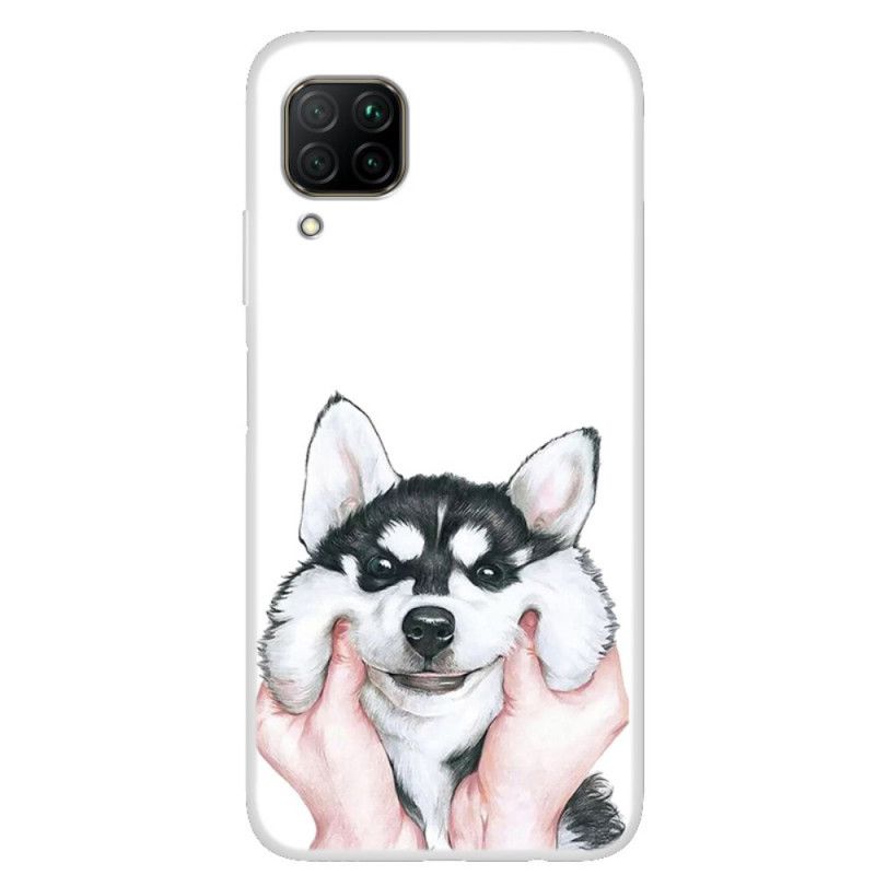 Etui Huawei P40 Lite Głowa Wilka Etui Ochronne