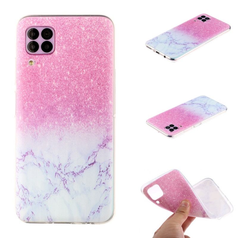 Etui Huawei P40 Lite Marmur Etui Ochronne