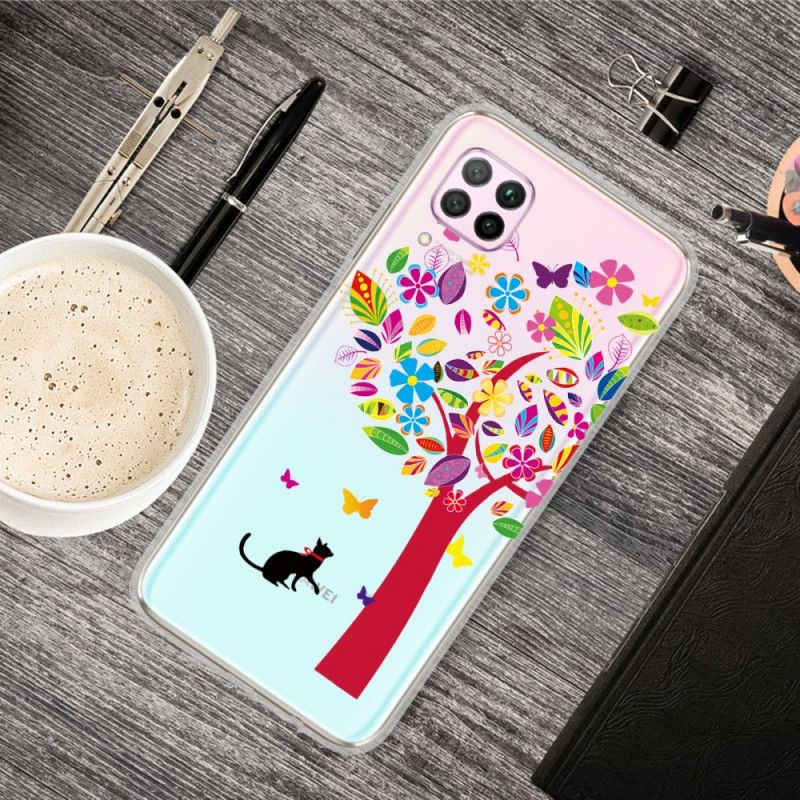 Futerały Huawei P40 Lite Etui na Telefon Kot Pod Drzewem