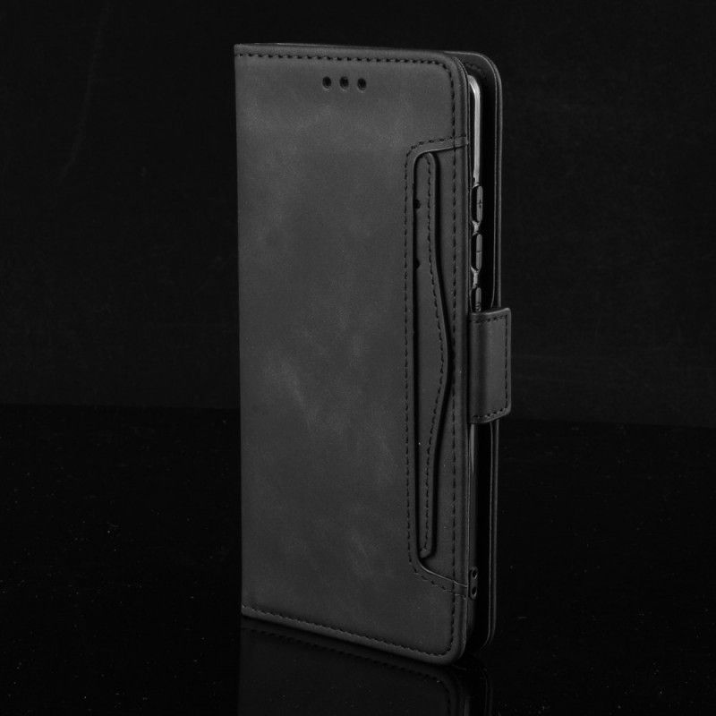 Etui Folio OnePlus 8 Czerwony Czarny Multikarta Pierwszej Klasy Etui Ochronne