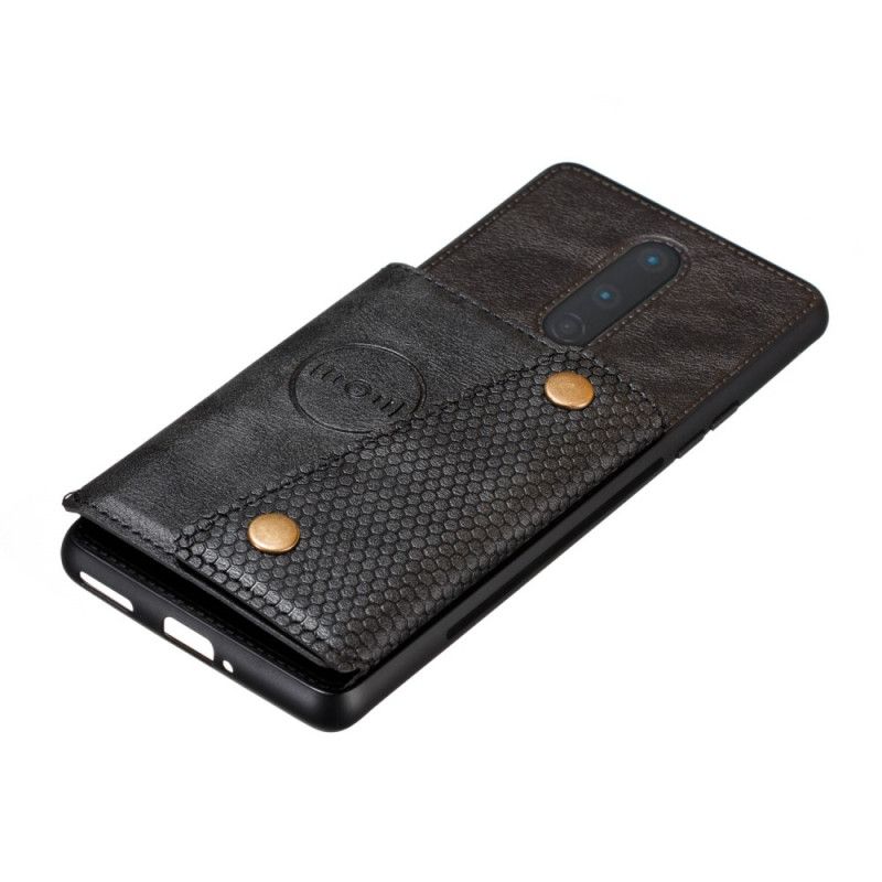 Etui OnePlus 8 Czarny Portfel Zatrzaskowy Etui Ochronne