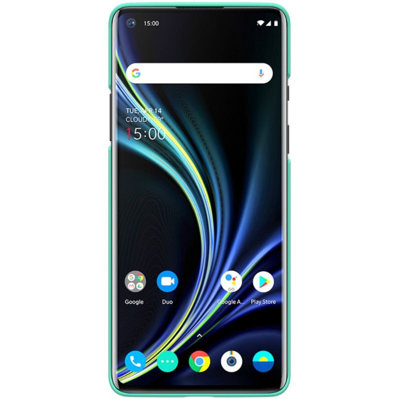 Etui OnePlus 8 Czerwony Czarny Sztywny Matowy Nillkin Etui Ochronne