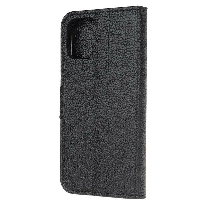 Etui Folio Do Iphone 13 Pro Efekt Skóry Licowej Liczi