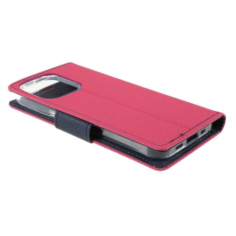 Etui Folio Iphone 13 Pro Bicolor Mercury Goospery Etui Ochronne