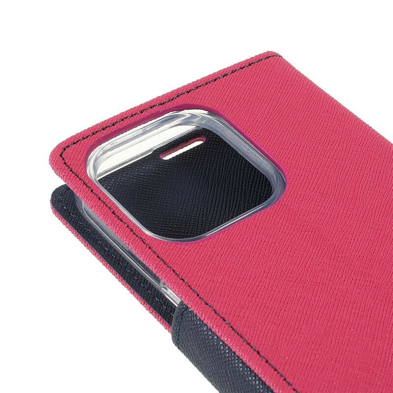 Etui Folio Iphone 13 Pro Bicolor Mercury Goospery Etui Ochronne