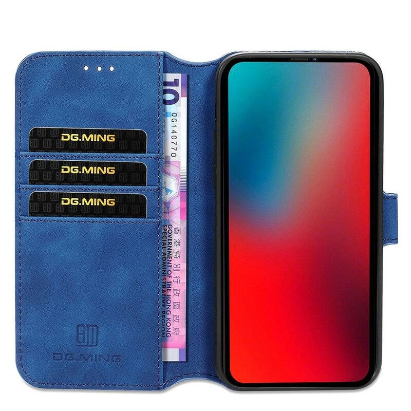 Etui Folio Iphone 13 Pro Dg.ming Retro Etui Ochronne