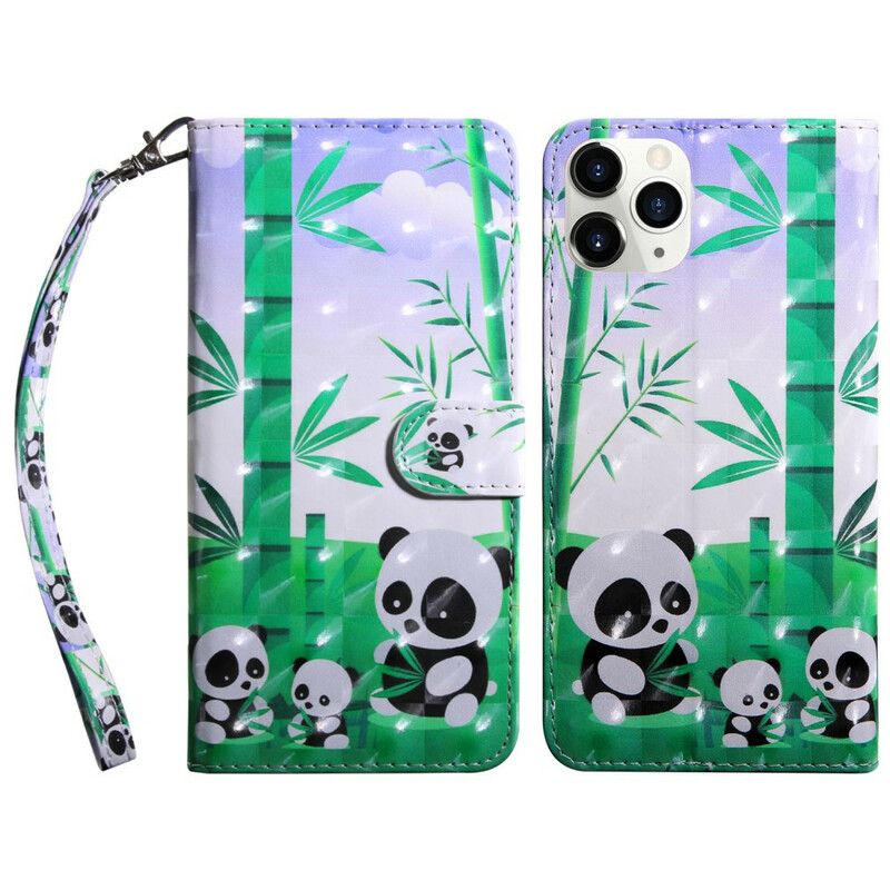 Etui Folio Iphone 13 Pro Lekkie Pandy Punktowe Etui Ochronne