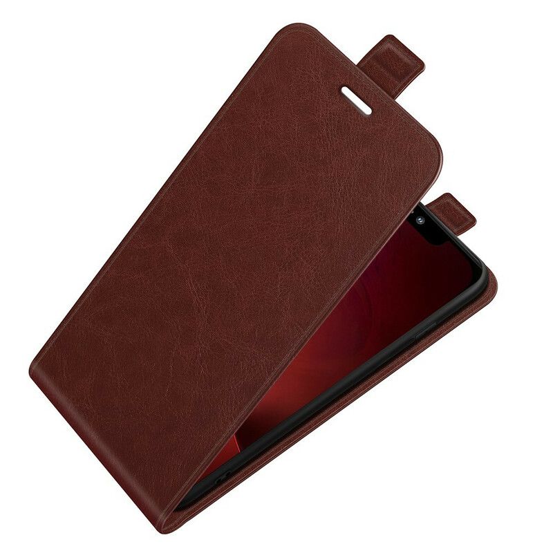 Etui Folio Iphone 13 Pro Pionowa Klapa Z Efektem Skóry Etui Ochronne