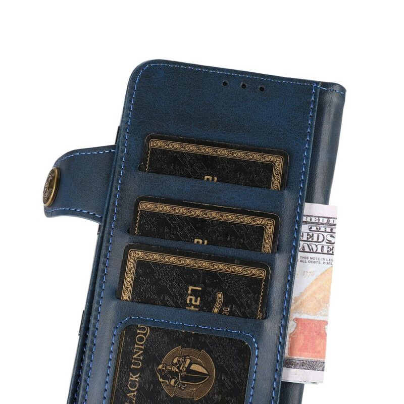 Etui Folio Iphone 13 Pro Przycisk Magnetyczny Khazneh