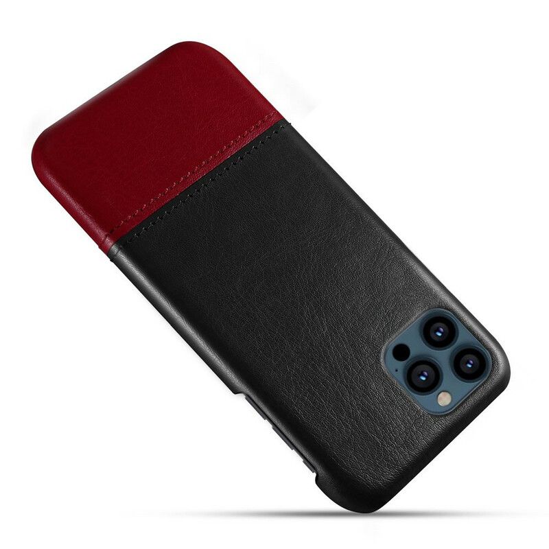 Etui Iphone 13 Pro Bicolor Efekt Skóry Ksq Etui Ochronne