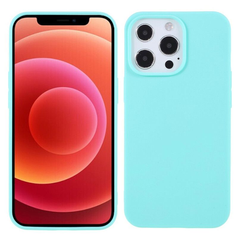 Etui Iphone 13 Pro Elastyczny Silikonowy Mat Etui Ochronne