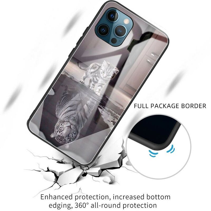 Etui Iphone 13 Pro Hartowane Szkło Kotek Sen