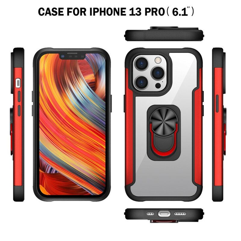 Etui Iphone 13 Pro Metalowy Uchwyt Na Pierścionek Etui Ochronne