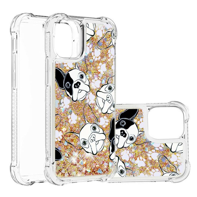 Etui Iphone 13 Pro Pan Pies Cekiny