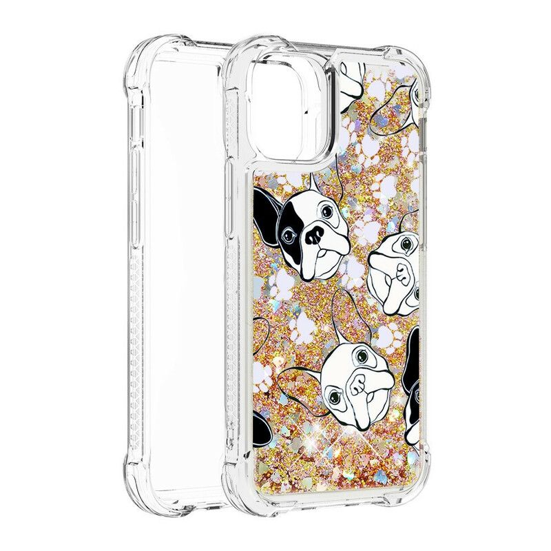 Etui Iphone 13 Pro Pan Pies Cekiny