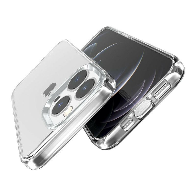 Etui Iphone 13 Pro Przezroczysty Zabarwiony Etui Ochronne