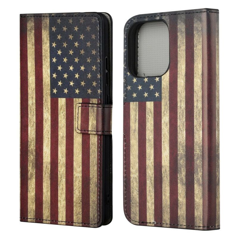 Obudowa Iphone 13 Pro Etui Na Telefon Flaga Usa