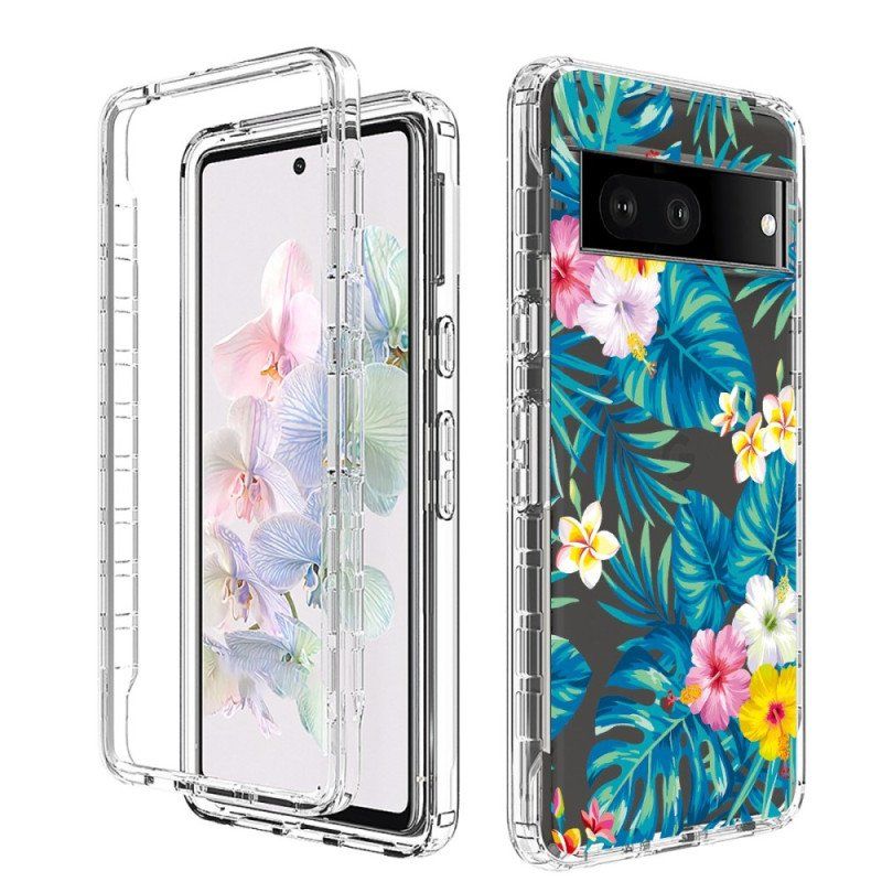 Etui do Google Pixel 7 Fantazyjne Kwiaty