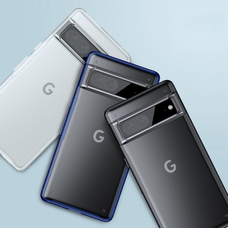 Etui do Google Pixel 7 Półprzezroczyste Silikonowe Krawędzie