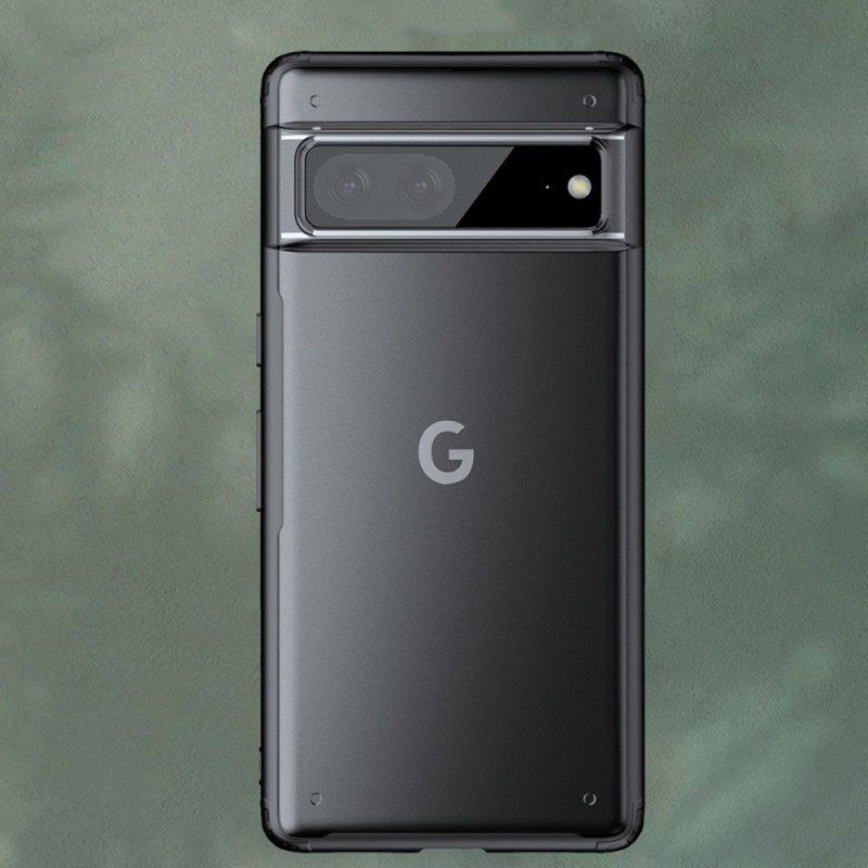 Etui do Google Pixel 7 Półprzezroczyste Silikonowe Krawędzie