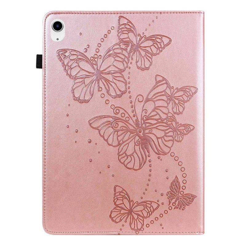 Etui do iPad 10.9" (2022) Stylizowane Motyle