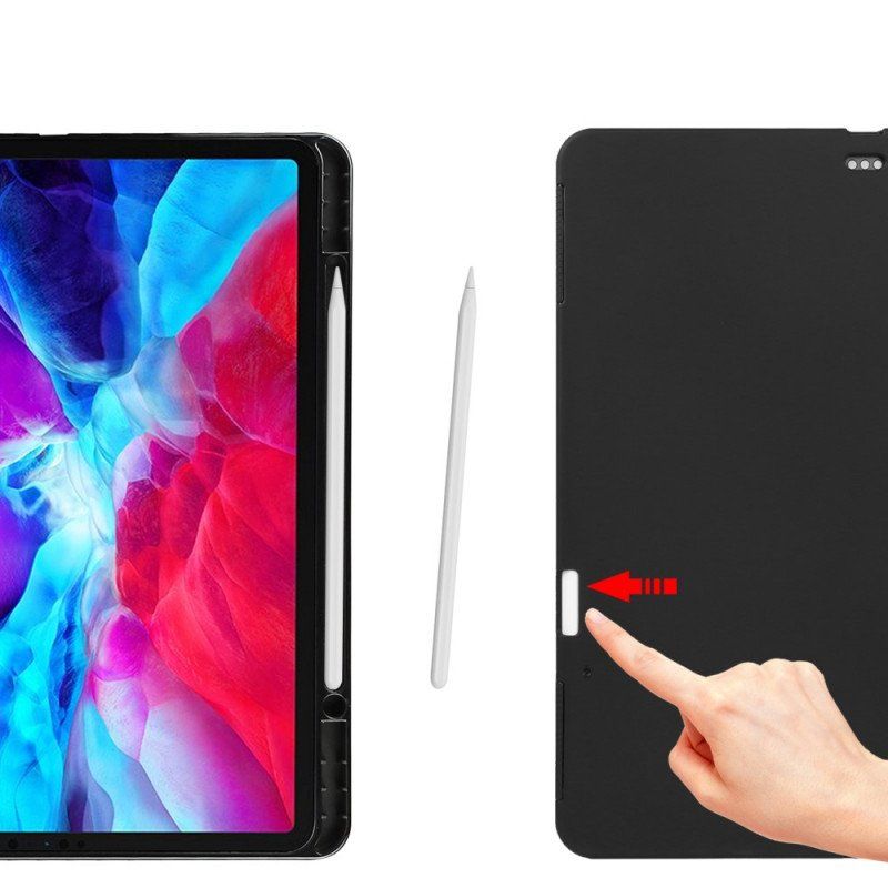 Etui do iPad Pro 12.9" (2022) Prawdziwa Skóra Litchi