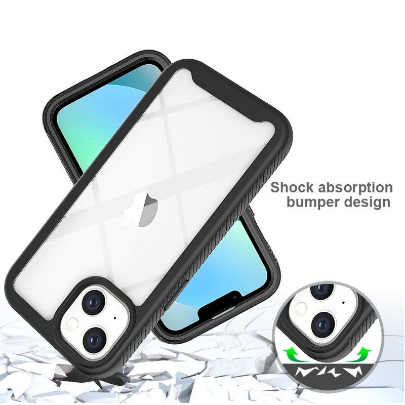 Etui do iPhone 14 Hybrydowy Zderzak Ramy