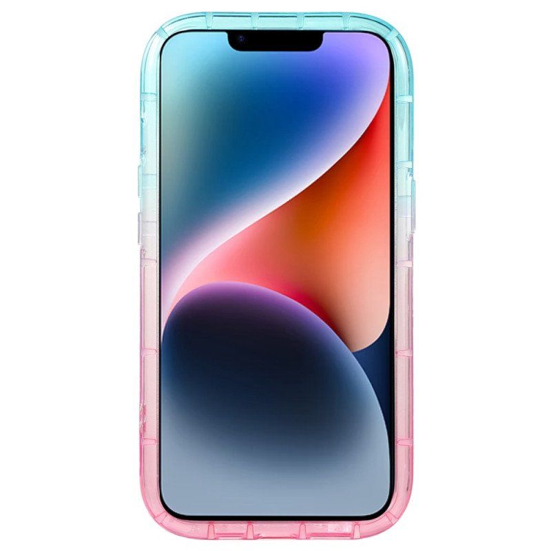 Etui do iPhone 14 Plus Kolorowe Kontury Poduszki Powietrzne