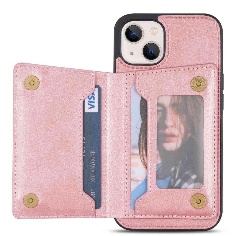 Etui do iPhone 14 Plus Posiadacz Karty / Posiadacz / Moneta